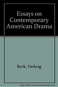 Essays on Contemporary American Drama (Paperback)