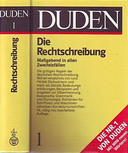 Duden Rechtschreibung (Hardcover)