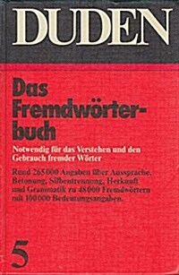 Duden Fremdworterbuch (Hardcover)