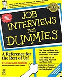 Job Interviews for Dummies/Job Hunting for Dummies (Paperback)