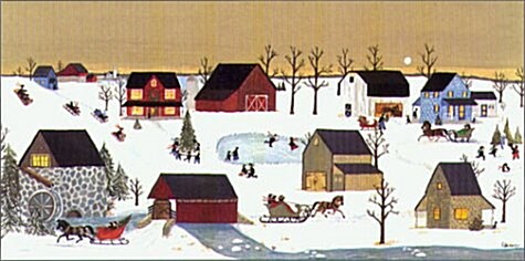Amish Seasons Panorama Prints: Winter (Other)