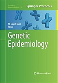 Genetic Epidemiology (Paperback, Softcover Repri)