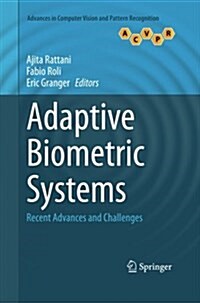 Adaptive Biometric Systems: Recent Advances and Challenges (Paperback, Softcover Repri)