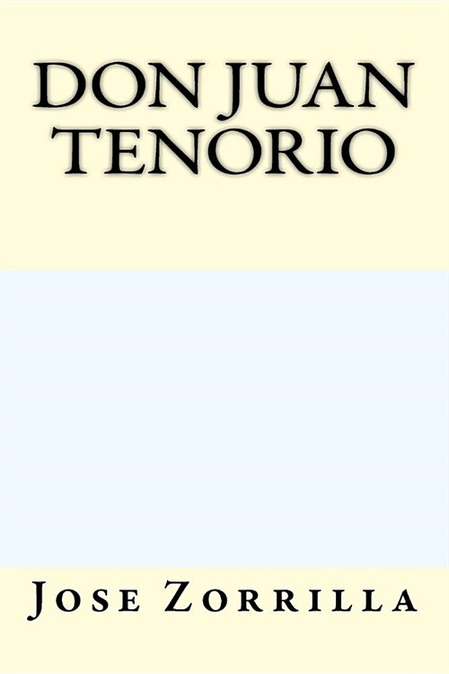 Don Juan Tenorio (Paperback)