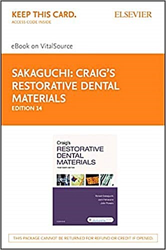 Craigs Restorative Dental Materials - Elsevier eBook on Vitalsource (Retail Access Card) (Hardcover, 14)