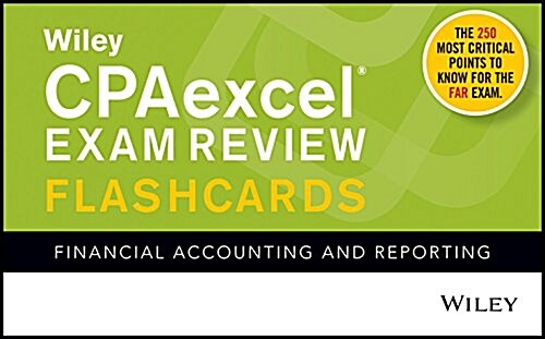 Wiley Cpaexcel Exam Review Flashcards (Cards, 2nd, FLC)