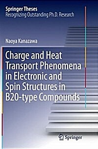 Charge and Heat Transport Phenomena in Electronic and Spin Structures in B20-Type Compounds (Paperback, Softcover Repri)