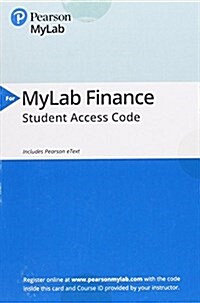 Mylab Finance with Pearson Etext -- Access Card -- For Personal Finance [With eBook] (Hardcover, 8)