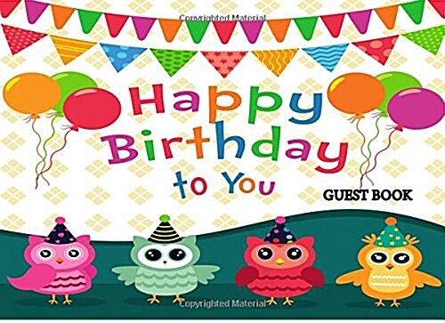 Happy Birthday to You Guest Book (Paperback)