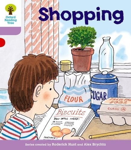 [중고] Oxford Reading Tree: Level 1+: More Patterned Stories: Shopping (Paperback)