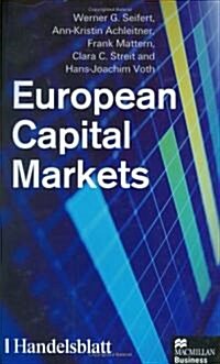 European Capital Markets (Hardcover)