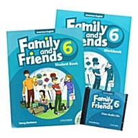American Family and Friends 6 : Student Book + Workbook + Audio Class CD
