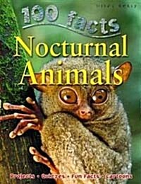 [중고] 100 Facts - Nocturnal Animals (Paperback)