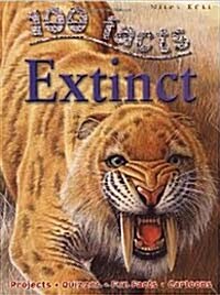 [중고] 100 Facts Extinct (Paperback)