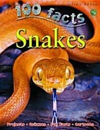 [중고] 100 Facts - Snakes (Paperback)