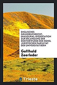 Englisches Grundbuchrecht (Paperback)