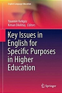 Key Issues in English for Specific Purposes in Higher Education (Hardcover, 2018)