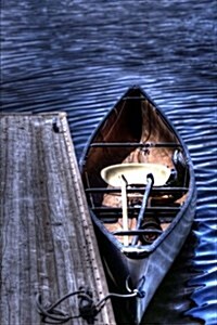 Old Wooden Rowboat at the Dock at Dusk Journal: 150 Page Lined Notebook/Diary (Paperback)