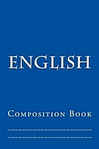 English: Composition Book (Paperback)