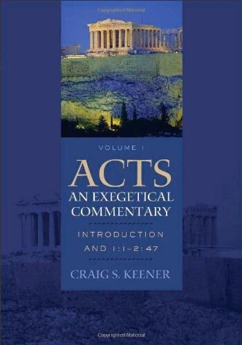 Acts: An Exegetical Commentary: Introduction and 1:1-2:47 [With CDROM] (Hardcover)