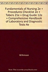 Fundamentals of Nursing 2e + Procedures Checklist 2e + Tabers 21e + Drug Guide 12e + Comprehensive Handbook of Laboratory and Diagnostic Tests 4e (Hardcover, PCK)