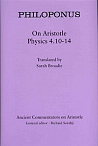 Philoponus: On Aristotle Physics 4.10-14 (Hardcover)
