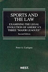 Sports and the Law (Paperback, 2nd)