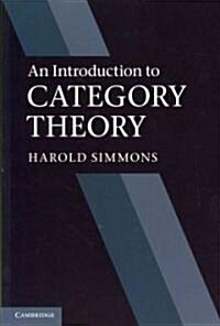 An Introduction to Category Theory (Paperback)