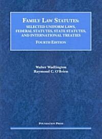 Family Law Statutes (Paperback, 4th)
