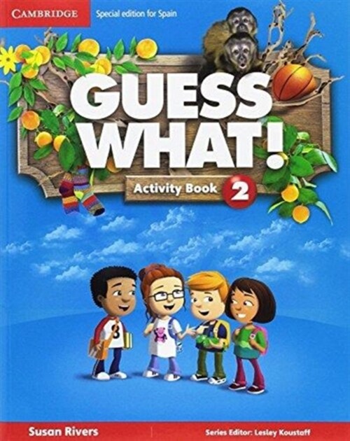 Guess What! Level 2 Activity Book with Home Booklet and Online Interactive Activities Spanish Edition (Paperback)