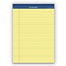옥스포드 리갈패드 프로패드 플러스 A4(노랑색) 40매