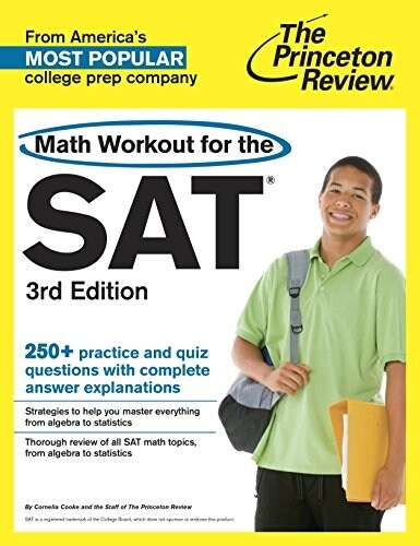 [중고] The Princeton Reivew Math Workout for the SAT (Paperback, 3rd)