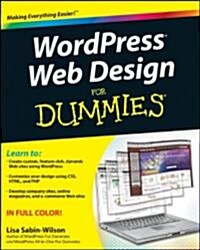 WordPress Web Design for Dummies (Paperback)