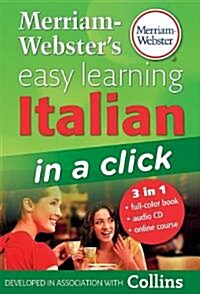 Merriam-Websters Easy Learning Italian (Paperback, Compact Disc, BOX)