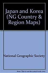National Geographic Japan and Korea Map (Map)