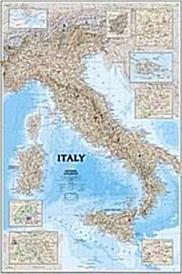 National Geographic Italy Map (Map)