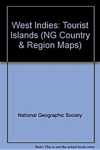 National Geographic West Indies Map (Caribbean) (Paperback)