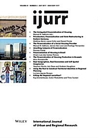 International Journal of Urban and Regional Research, Volume 41, Issue 4 (Paperback)