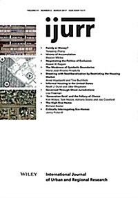 International Journal of Urban and Regional Research, Volume 41, Issue 2 (Paperback)