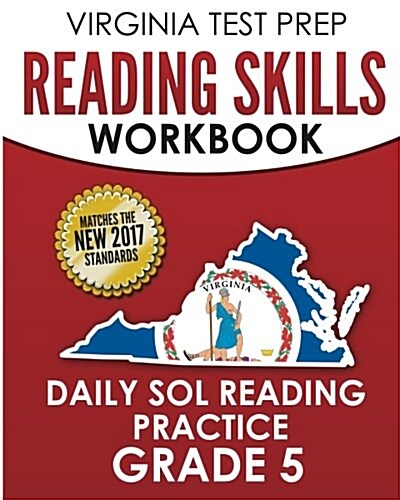 Virginia Test Prep Reading Skills Workbook Daily Sol Reading Practice Grade 5: Practice for the Sol Reading Assessments (Paperback)