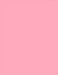 Pale Pink 101 - Cornell Notes Notebook: Style A, 101 Pages/50 Sheets, 8.5 X 11, Medium Ruled (Paperback)