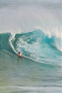 Riding the Surf - Lined Notebook with Margins: 101 Pages, Medium Ruled, 6 X 9 Journal, Soft Cover (Paperback)