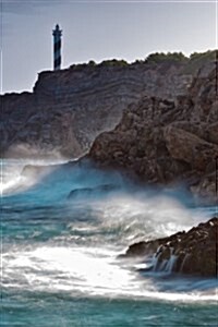 Spain Coastal Lighthouse - Lined Notebook with Margins: 101 Pages, Medium Ruled, 6 X 9 Journal, Soft Cover (Paperback)