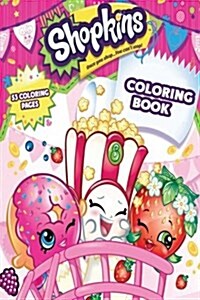 Shopkins Coloring Book: Coloring Book for Kids and Adults - 50+ Illustrations (Paperback)