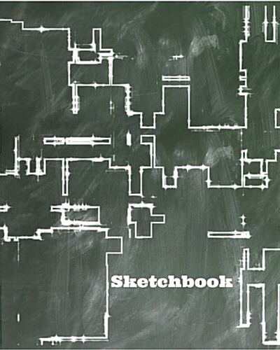 Sketchbook: Sketching, Drawing, Writing, Journal, Notebook, 5x5mm Squared, 90 Pages, 8 X 10 in (Paperback)