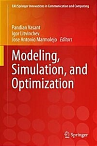 Modeling, Simulation, and Optimization (Hardcover, 2018)