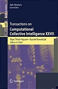 Transactions on Computational Collective Intelligence XXVII (Paperback, 2017)