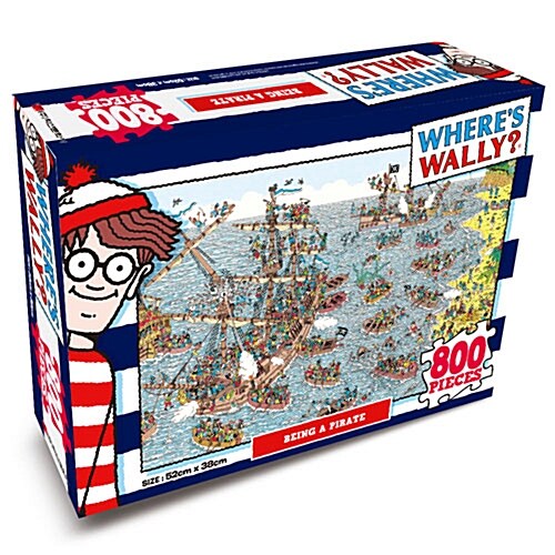월리를 찾아라 직소퍼즐 800PCS 해적체험