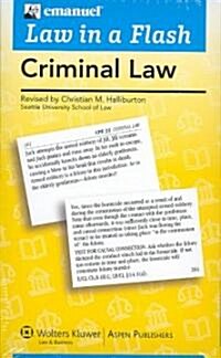 Criminal Law (Cards, FLC)