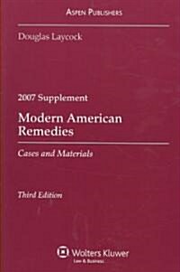 Modern American Remedies 2007 (Paperback, 3rd, Supplement)